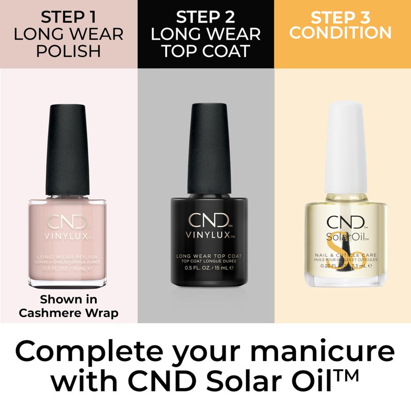 CND Vinylux Longwear Nude Nail Polish, Gel-like Shine & Chip Resistant Color, 0.5 Fl Oz - Image 4